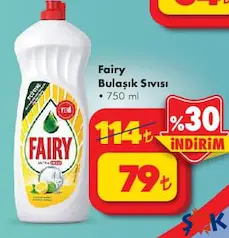 FAİRY SIVI BULAŞIK DETERJANI 750 ML fiyat ve kampanya bilgisi
